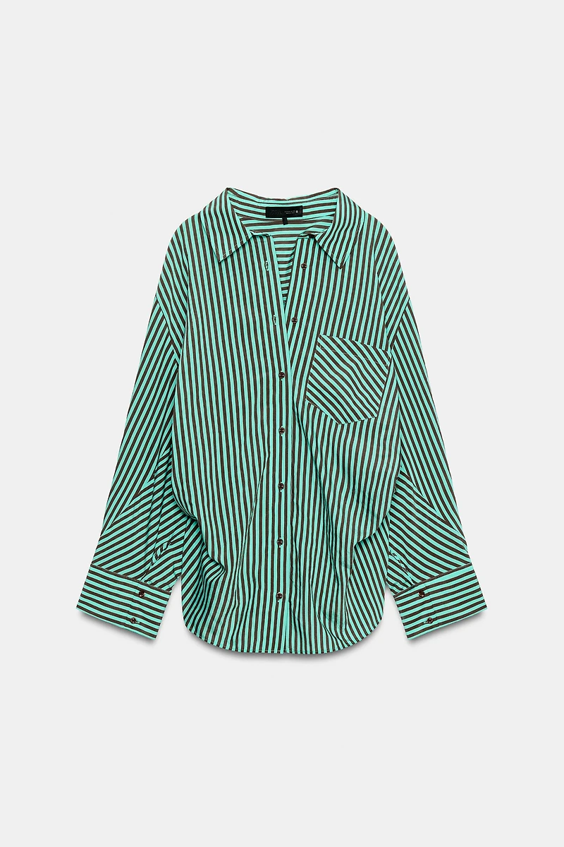 OVERSIZED STRIPED SHIRT