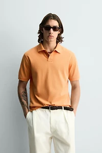 REGULAR FIT PIQUÉ POLO