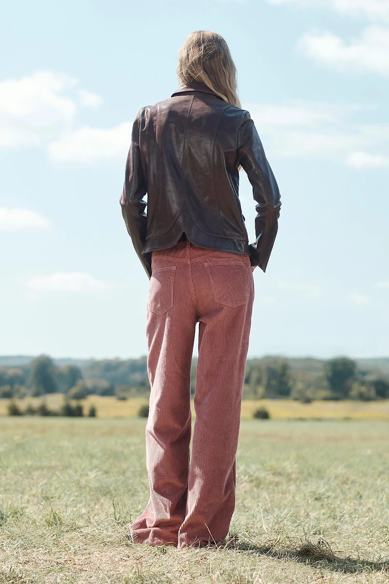 PANTALON EN VELOUR CÔTELÉ ÉDITION LIMITÉE