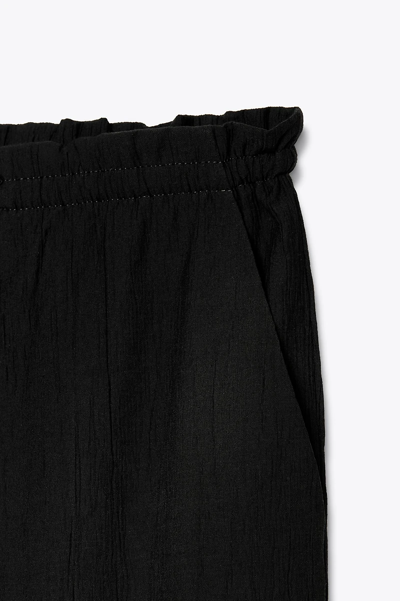 TEXTURED WEAVE PANTS