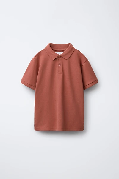BASIC PIQUÉ POLO SHIRT