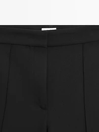 Fitted trousers with elasticated hems - STUDIO