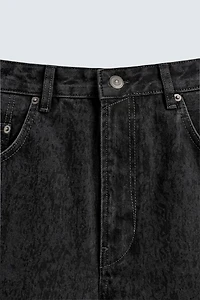 PRINTED BAGGY FIT JEANS