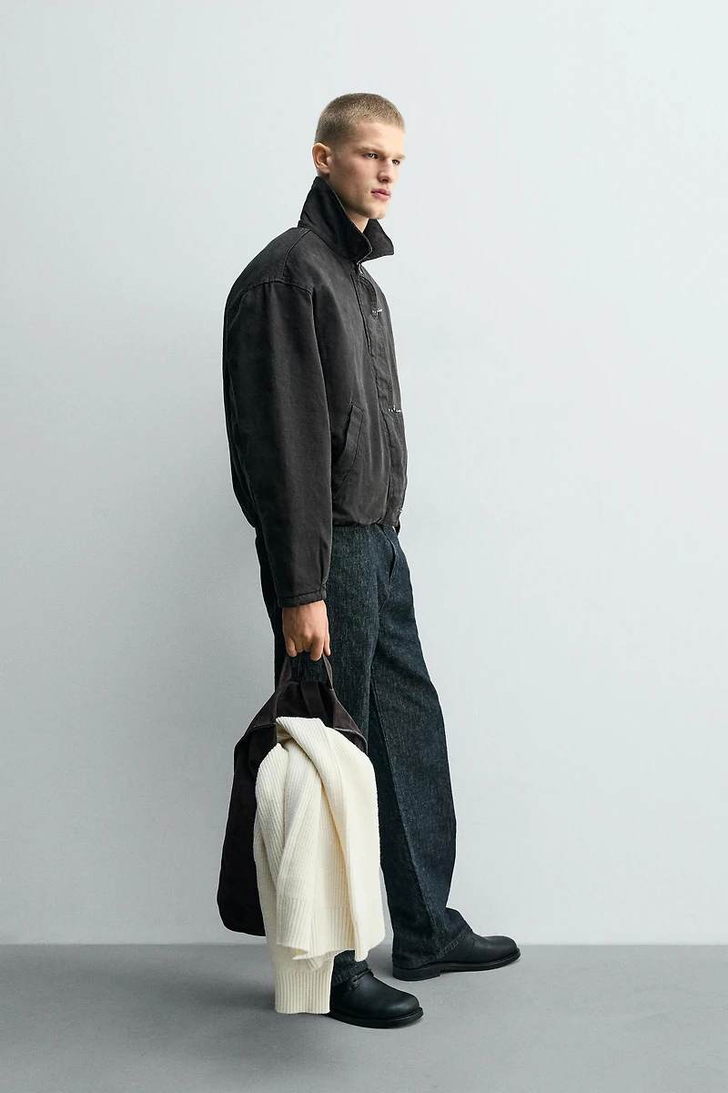 CROPPED FIT FIREMAN CLASP JACKET