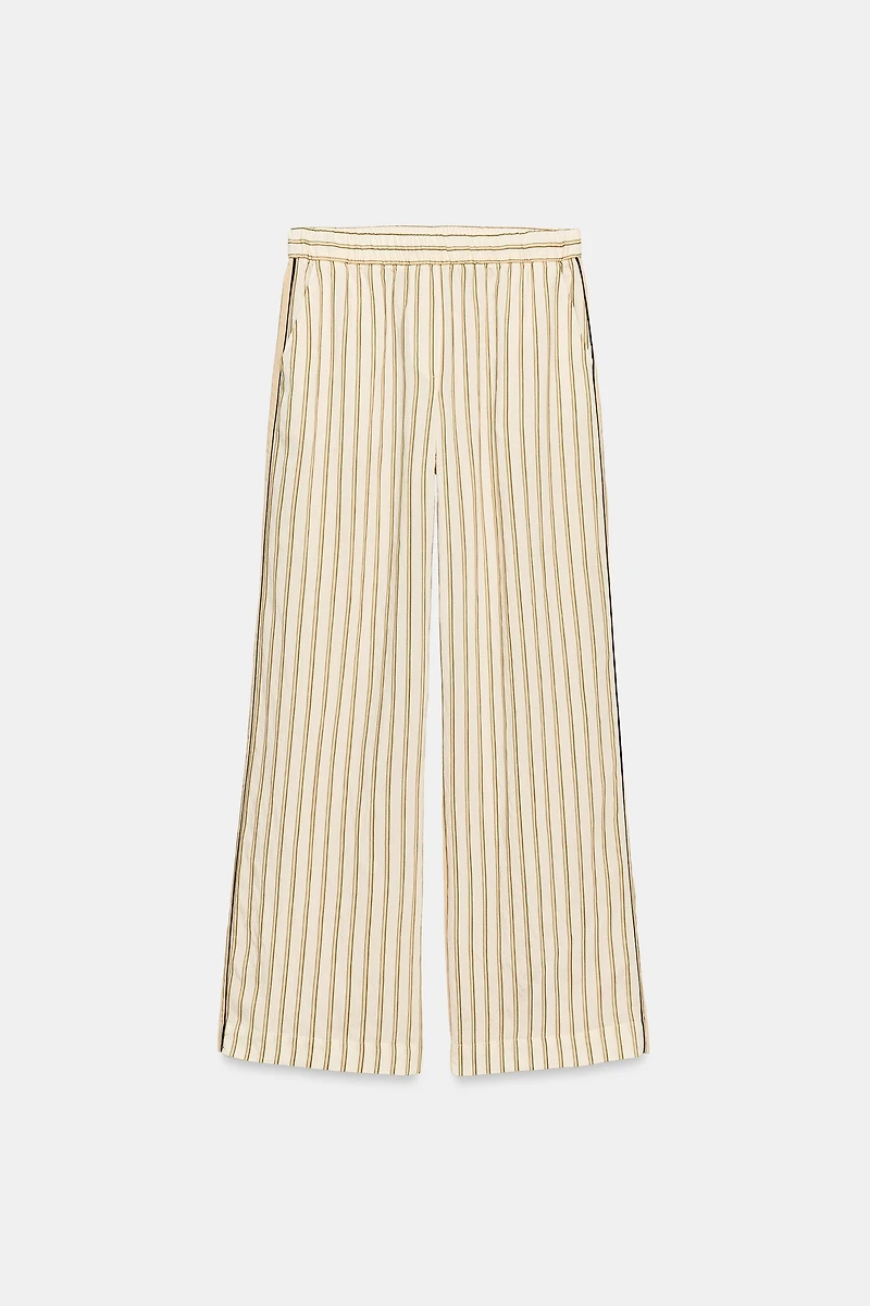ZW COLLECTION CONTRAST STRIPE TROUSERS