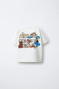 ANIMAL PRINT T-SHIRT