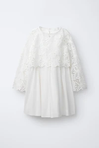 DOUBLE COMBINATION LACE DRESS