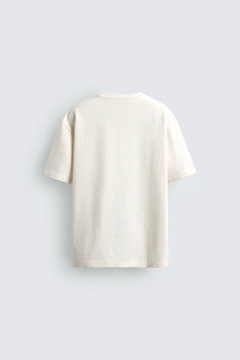 T-SHIRT SEERSUCKER CONFORT