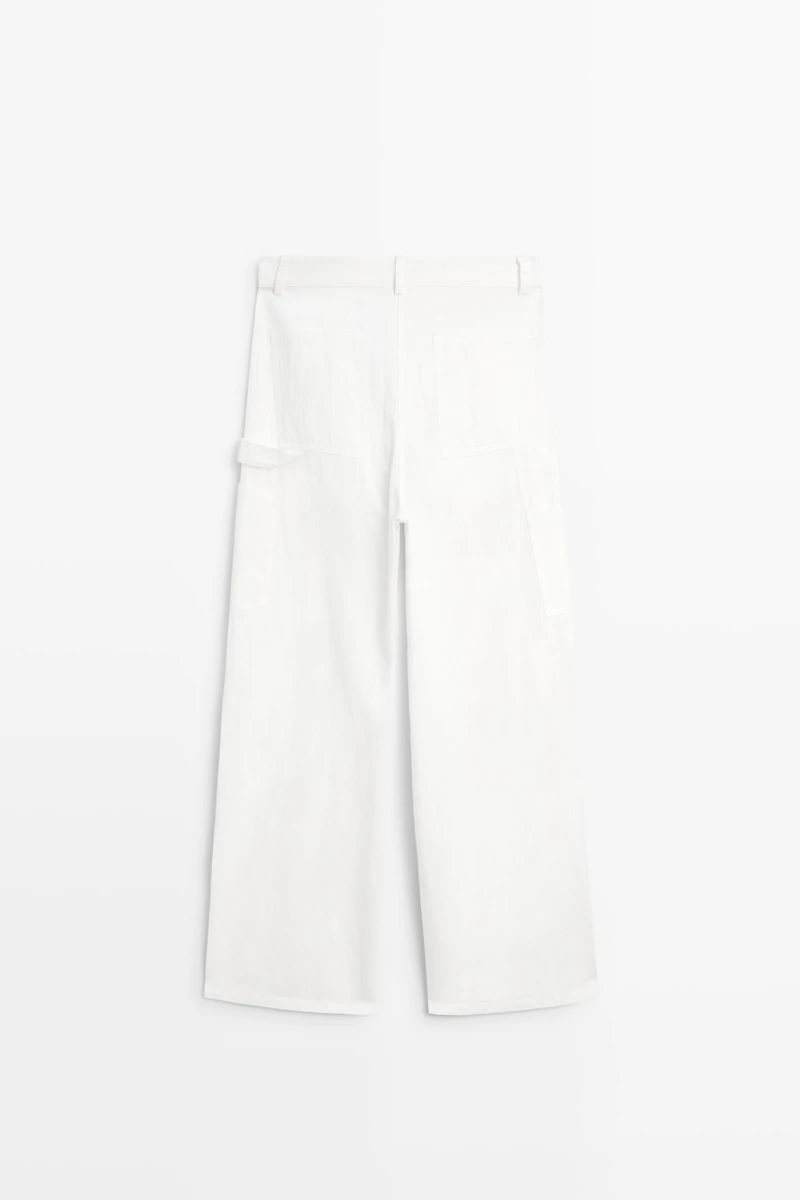 Pantalon cargo en coton