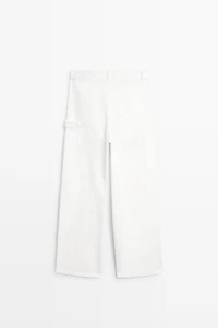 Pantalon cargo en coton