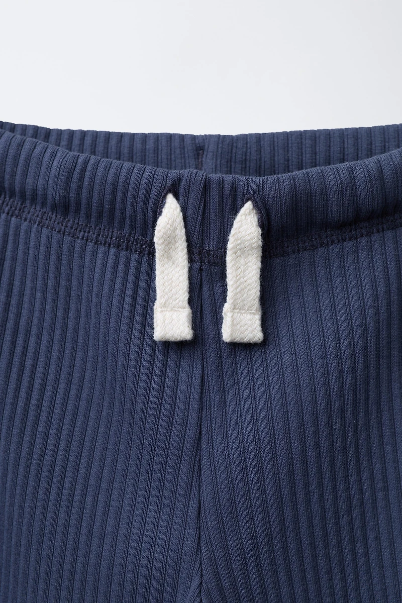 LEGGING CÔTELÉ ÉTIQUETTE