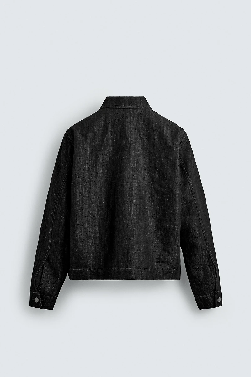 RELAXED FIT DENIM JACKET