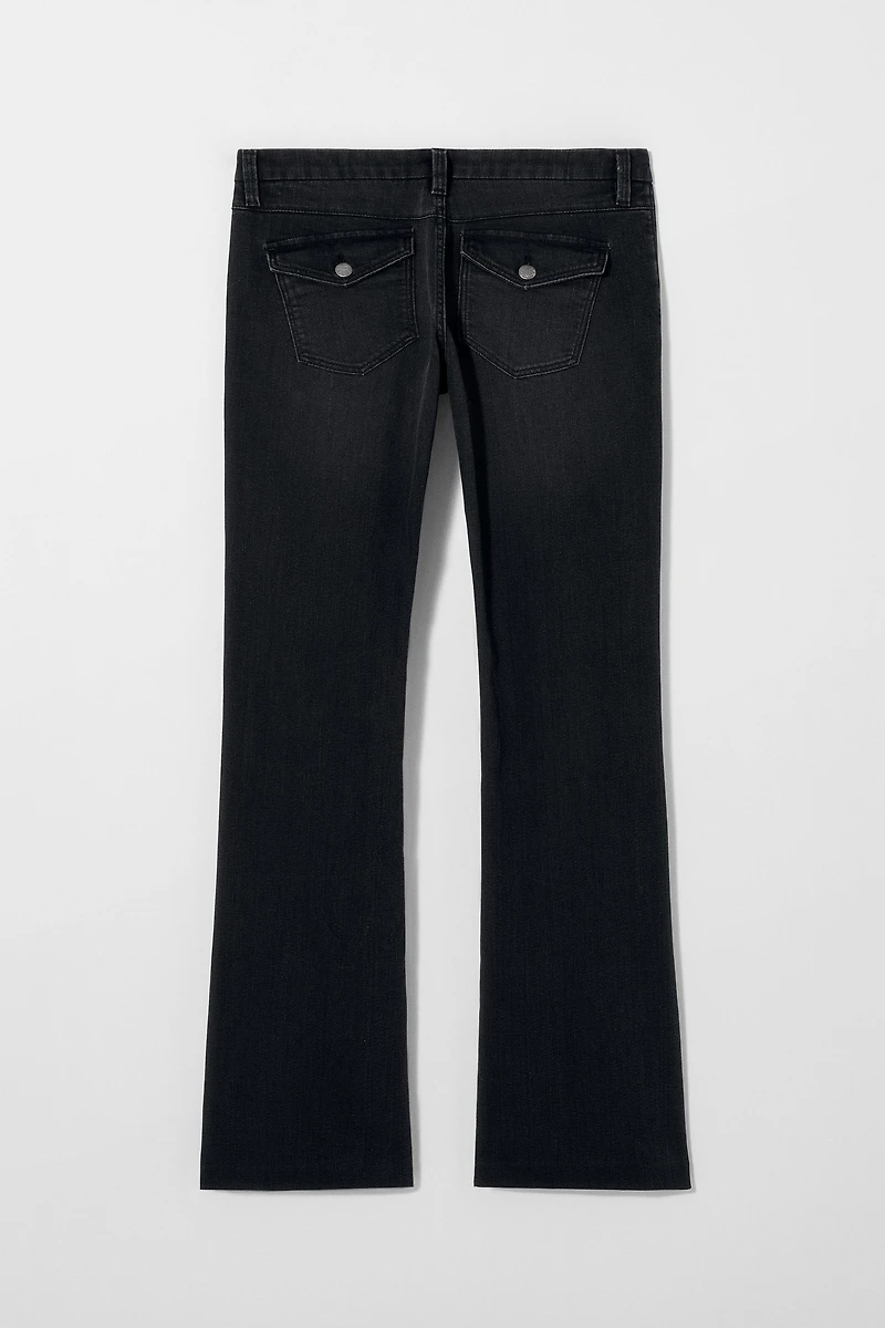 LOW-RISE FLARE JEANS KATE MOSS X ZARA