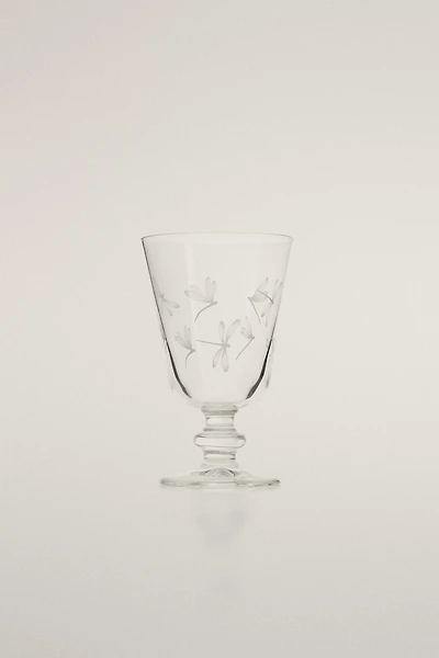 VERRE À VIN LIBELLULE