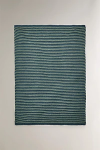 CHILDREN'S STRIPED CHENILLE BLANKET