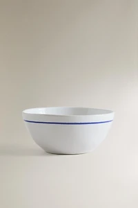 LOBSTER STONEWARE BOWL