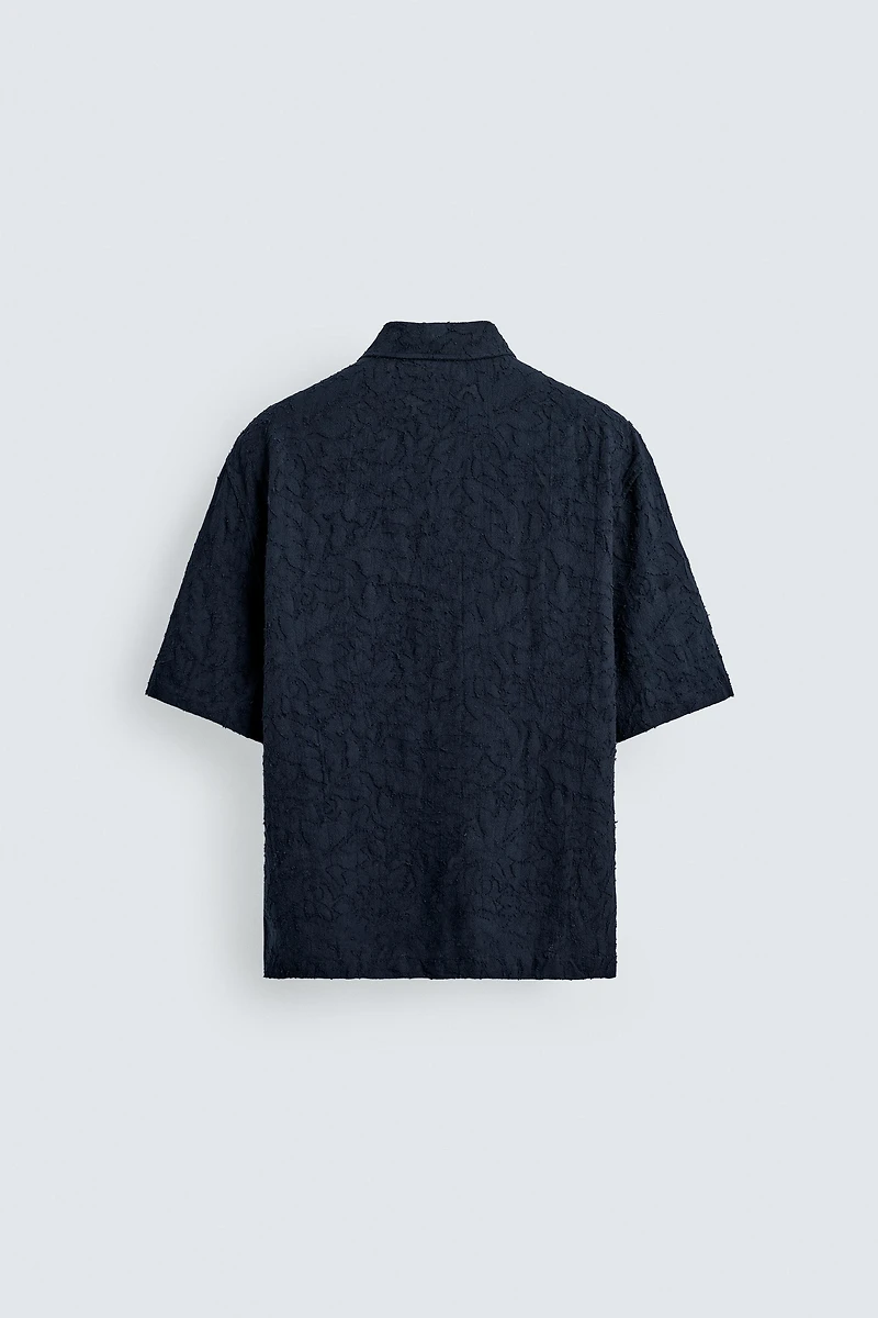 TEXTURED JACQUARD SHIRT