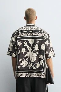 LEAF PRINT SHIRT