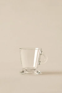 TRANSPARENT GLASS ESPRESSO CUP