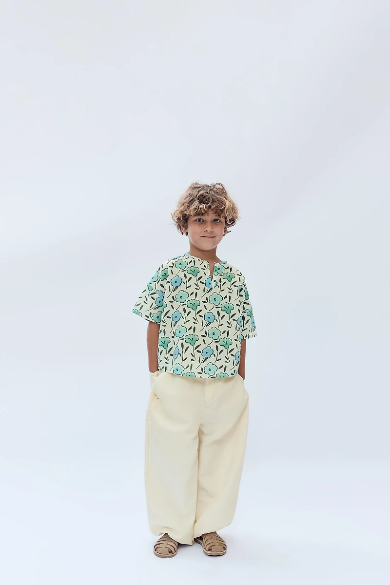 2-14 YEARS / FLORAL PRINT BLOUSE LIMITED EDITION