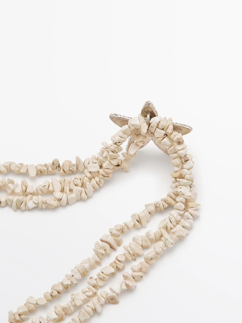 Star stone necklace