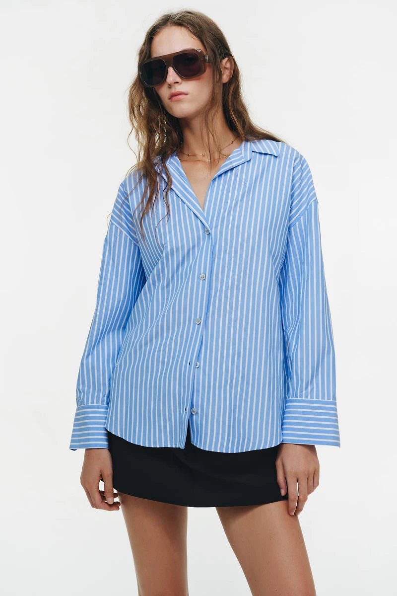BASIC POPLIN SHIRT