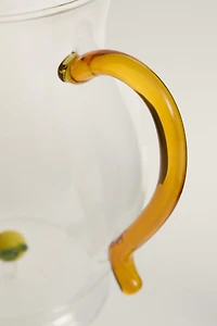 LEMON BOROSILICATE PITCHER