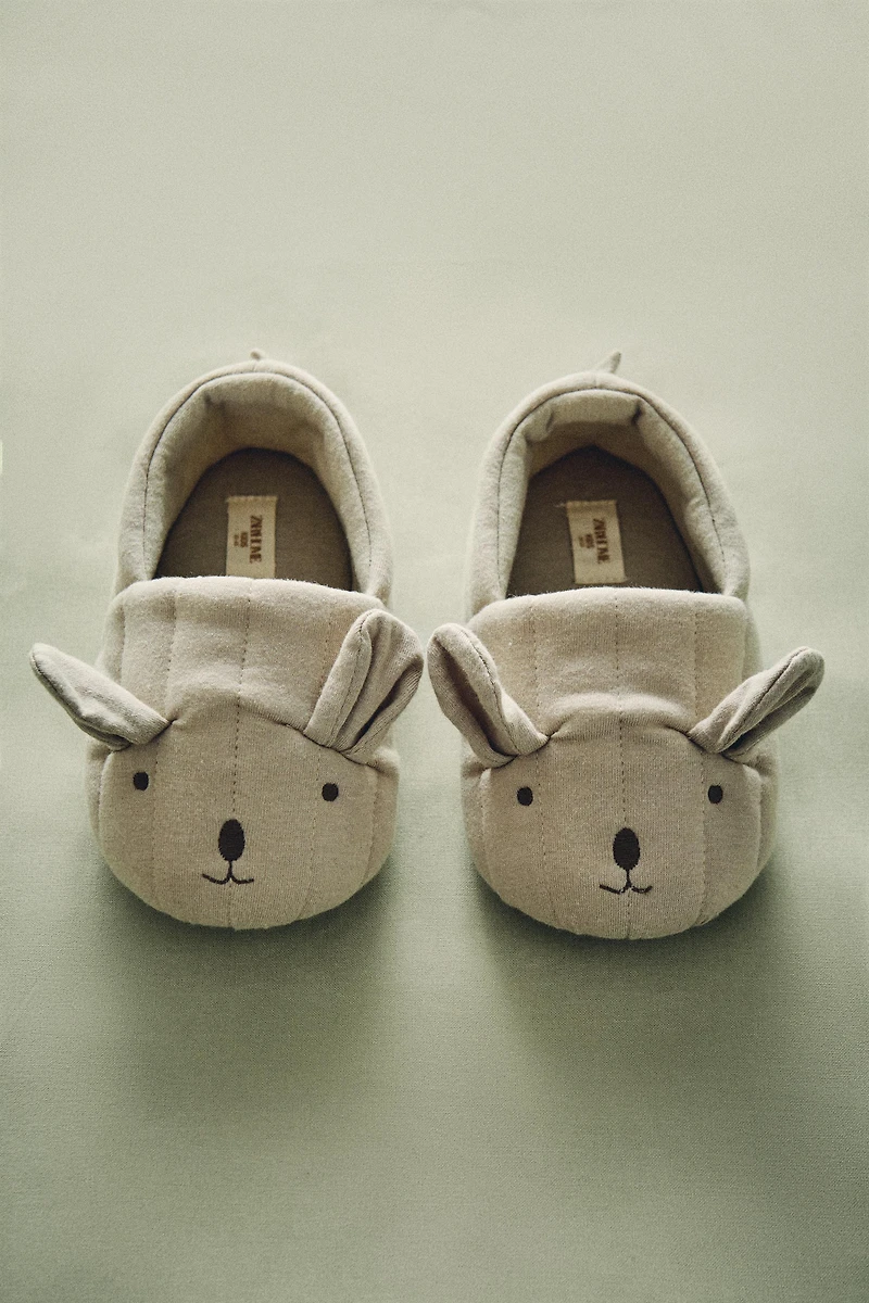 CHILDREN'S ANIMAL SLIPPERS
