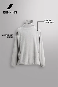 TEXTURED FLEECE HOODIE
