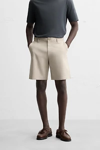 BERMUDA CHINO REGULAR FIT