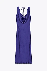 HARDWARE LINGERIE STYLE MIDI DRESS
