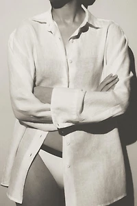 LONG SLEEVE LINEN SHIRT