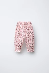 HEART TEXTURE PANTS
