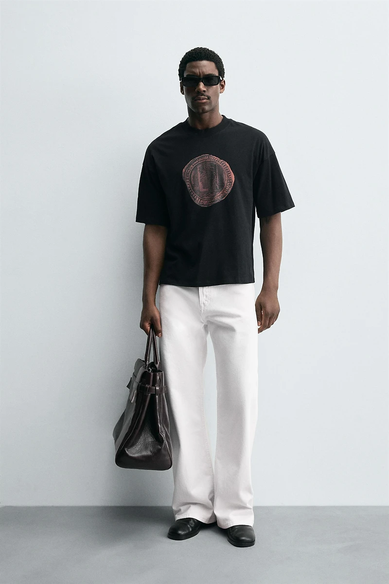 COIN PRINT T-SHIRT