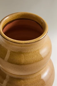 HULU SHAPED DECORATIVE CERAMIC VASE