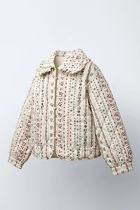 PRINTED PUFFER JACKET