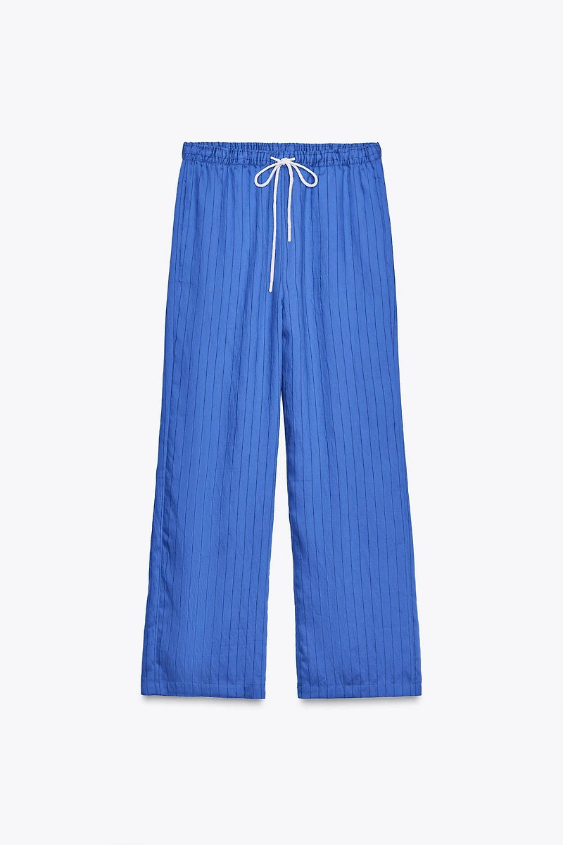 STRIPED PAJAMA PANTS