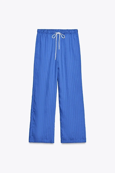 STRIPED PAJAMA PANTS