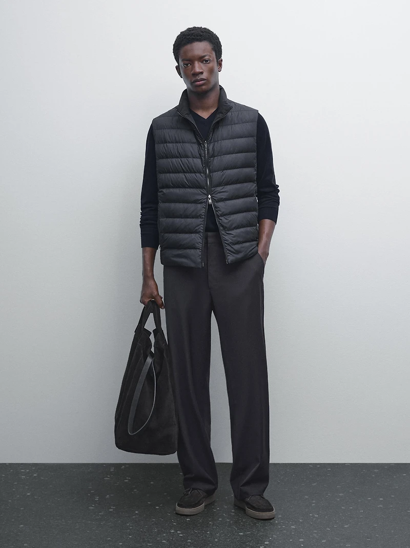 Veste sans manches réversible déperlante