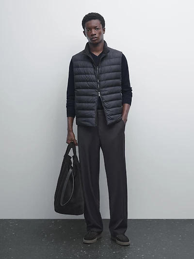 Veste sans manches réversible déperlante