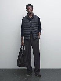 Veste sans manches réversible déperlante