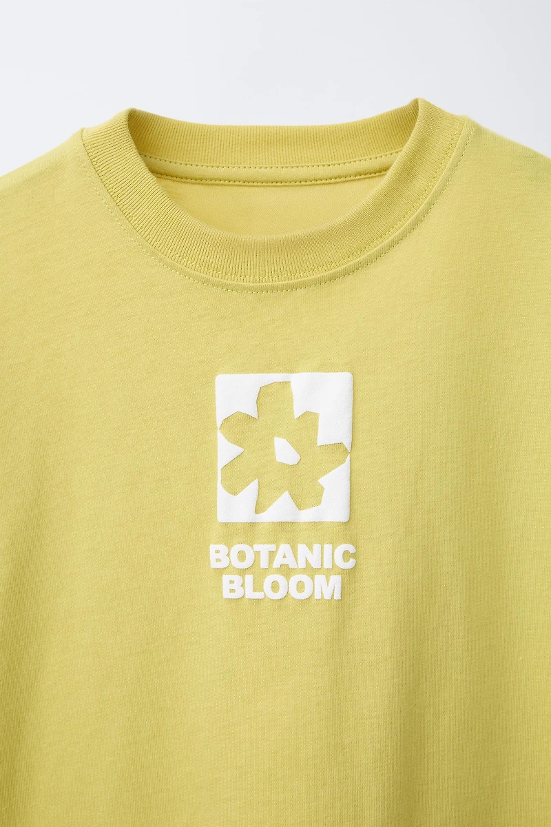 RAISED PRINT T-SHIRT