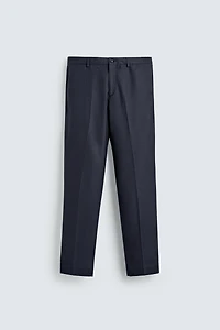 PANTALON REGULAR FIT COSTUME PIED-DE-POULE