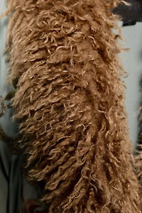 FAUX FUR COLLAR KIMONO ZW COLLECTION LIMITED EDITION