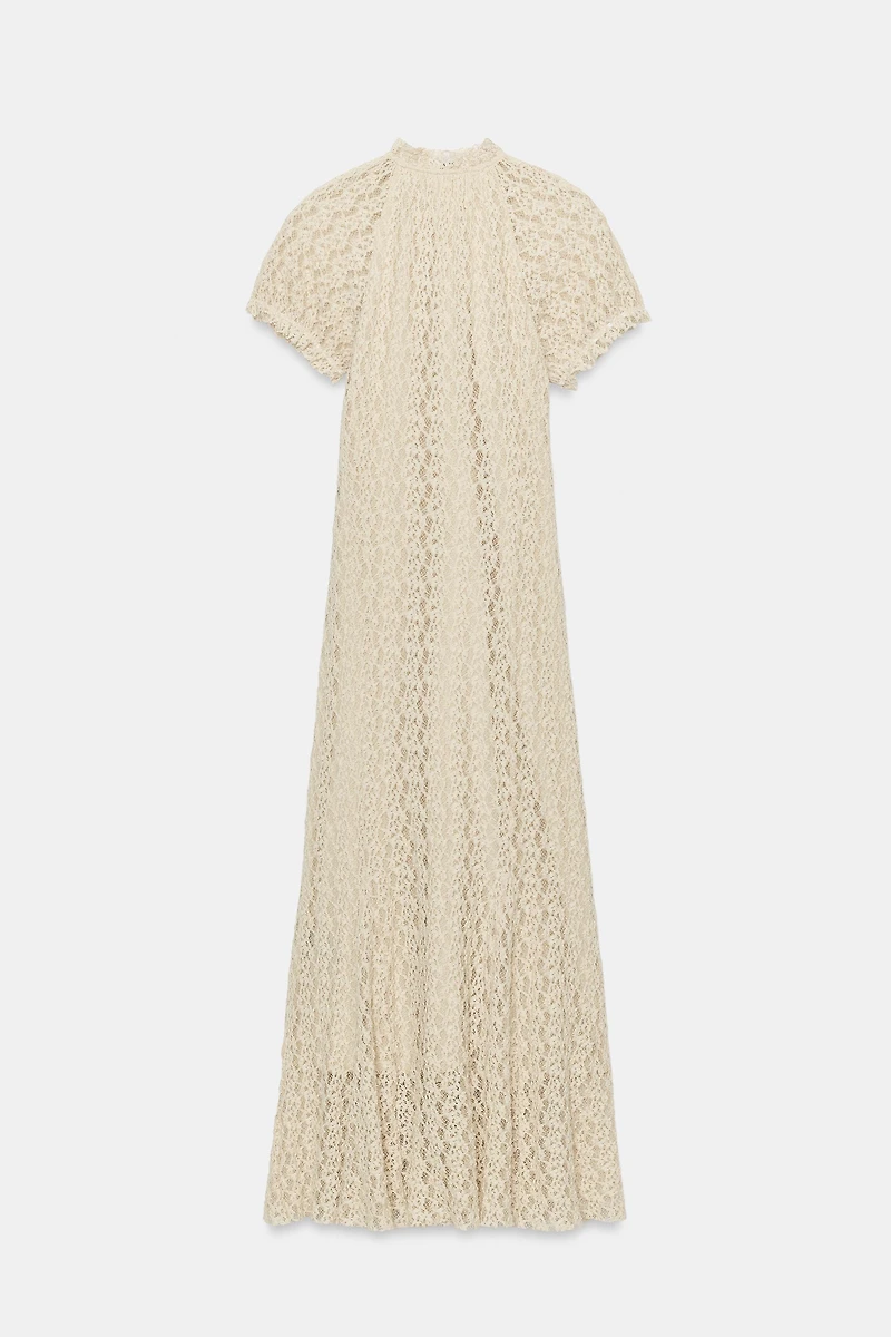 LACE MIDI DRESS