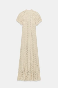 LACE MIDI DRESS
