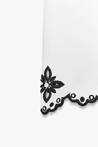 EMBROIDERED PEARL DRESS