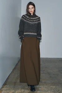 JACQUARD KNIT JUMPER