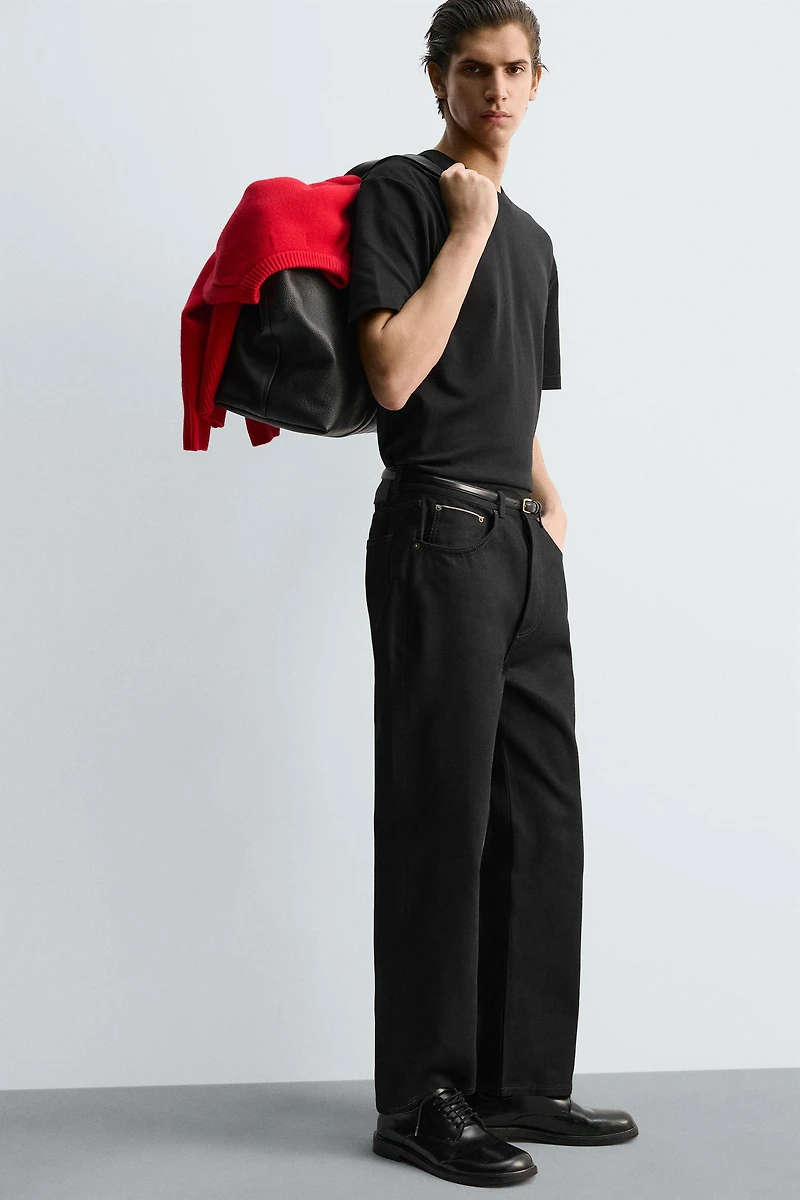 RELAXED FIT INTERLOCK T-SHIRT