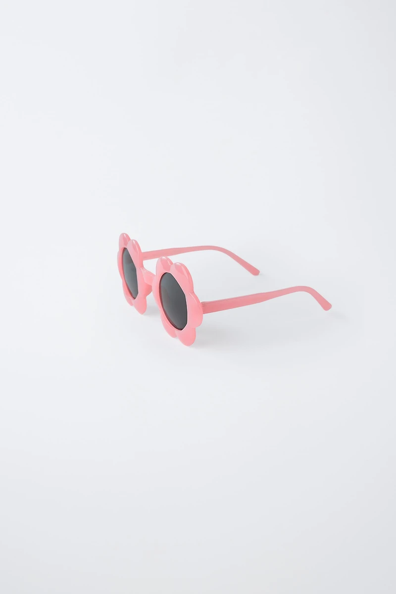 LUNETTES DE SOLEIL FLEURS EN PLASTIQUE